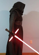 Kylo Ren Full Costume, Kylo Ren Complete Costume Set, Dark Side Warrior Cosplay Costume, Kylo Ren Costume Set with Accessories